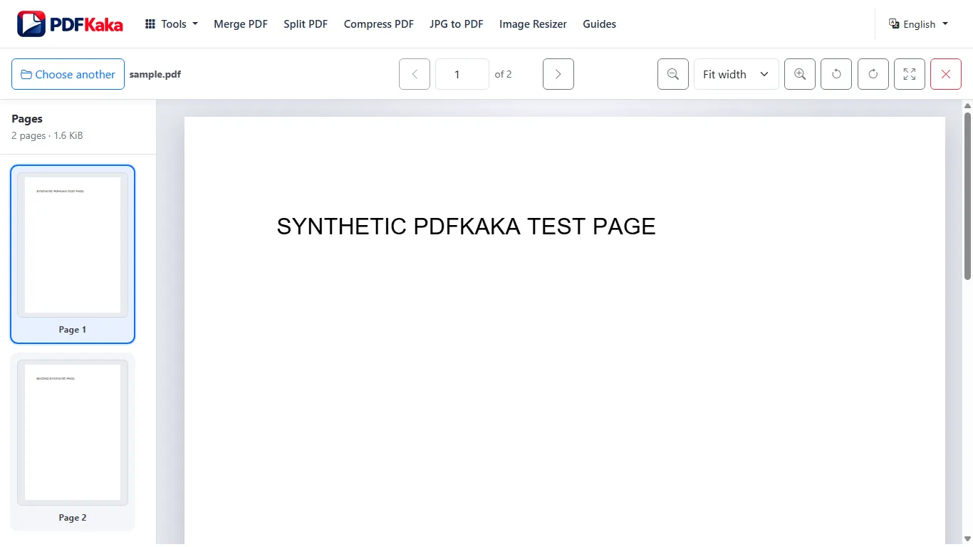 Show the relevant PDF Reader result, warning, or diagnostic state with synthetic sample content; include the clue the article tells the reader to inspect.