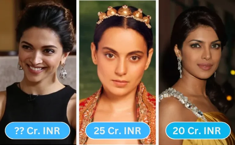 Top 10 Highest Paid Bollywood Actresses