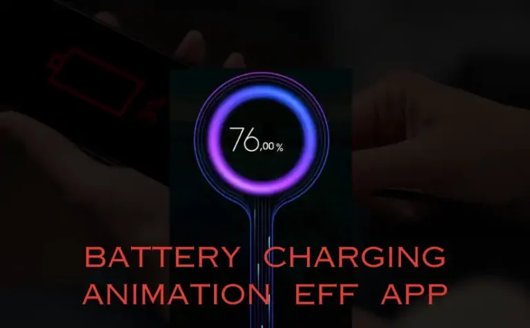Battery Charging Animation Eff App