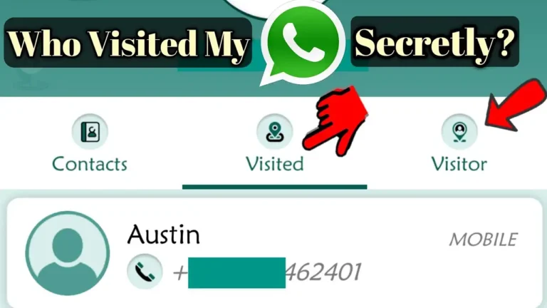 Revealed The Secret Method to Track Your WhatsApp Profile Visitors